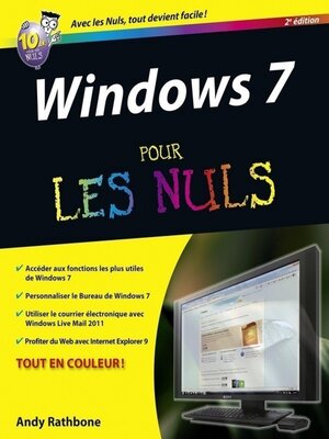 cover image of Windows 7 Pour les Nuls